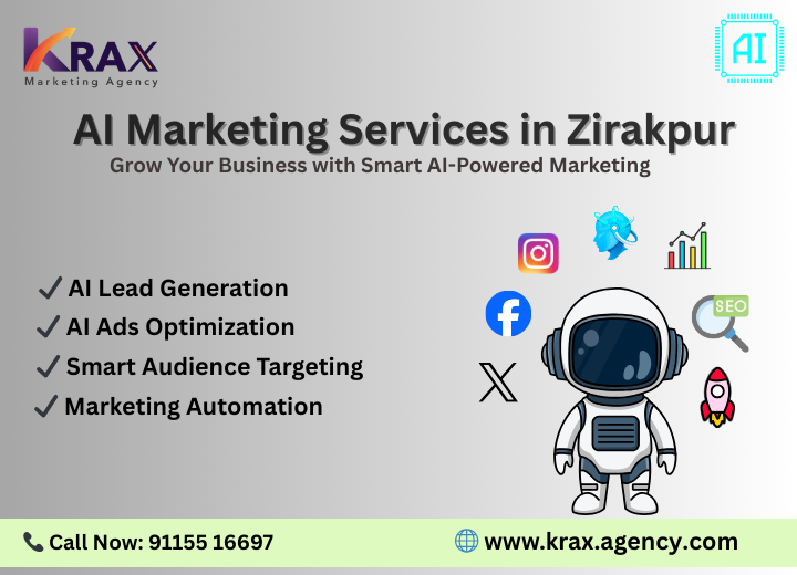 AI Marketing Services in Zirakpur: How Local Businesses Can Grow Faster with Smart Technology