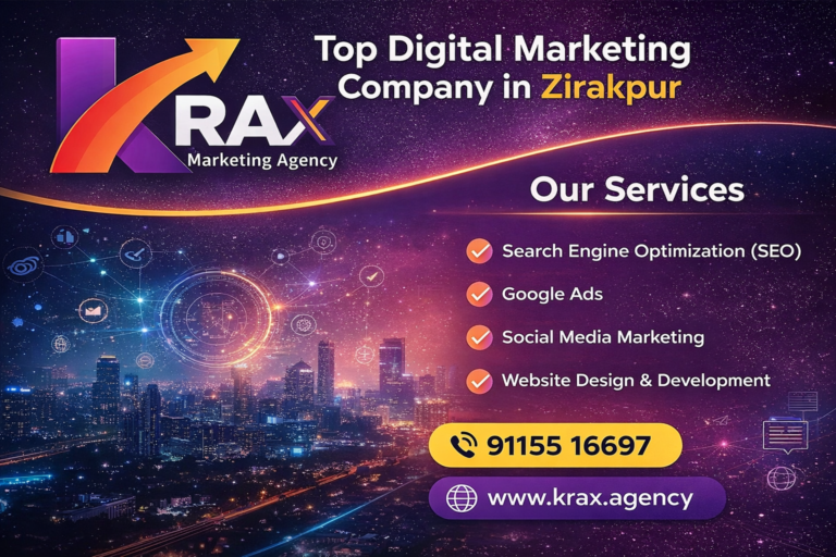 Top digital marketing company in Zirakpur
