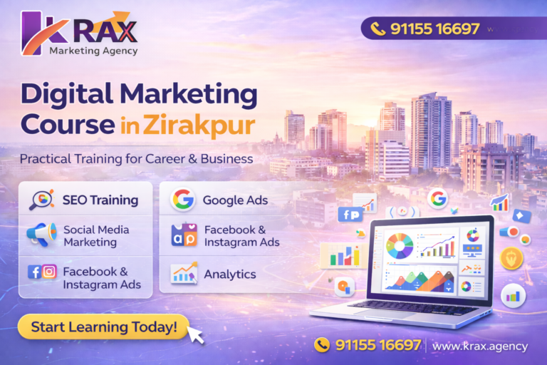 Digital Marketing Course in Zirakpur